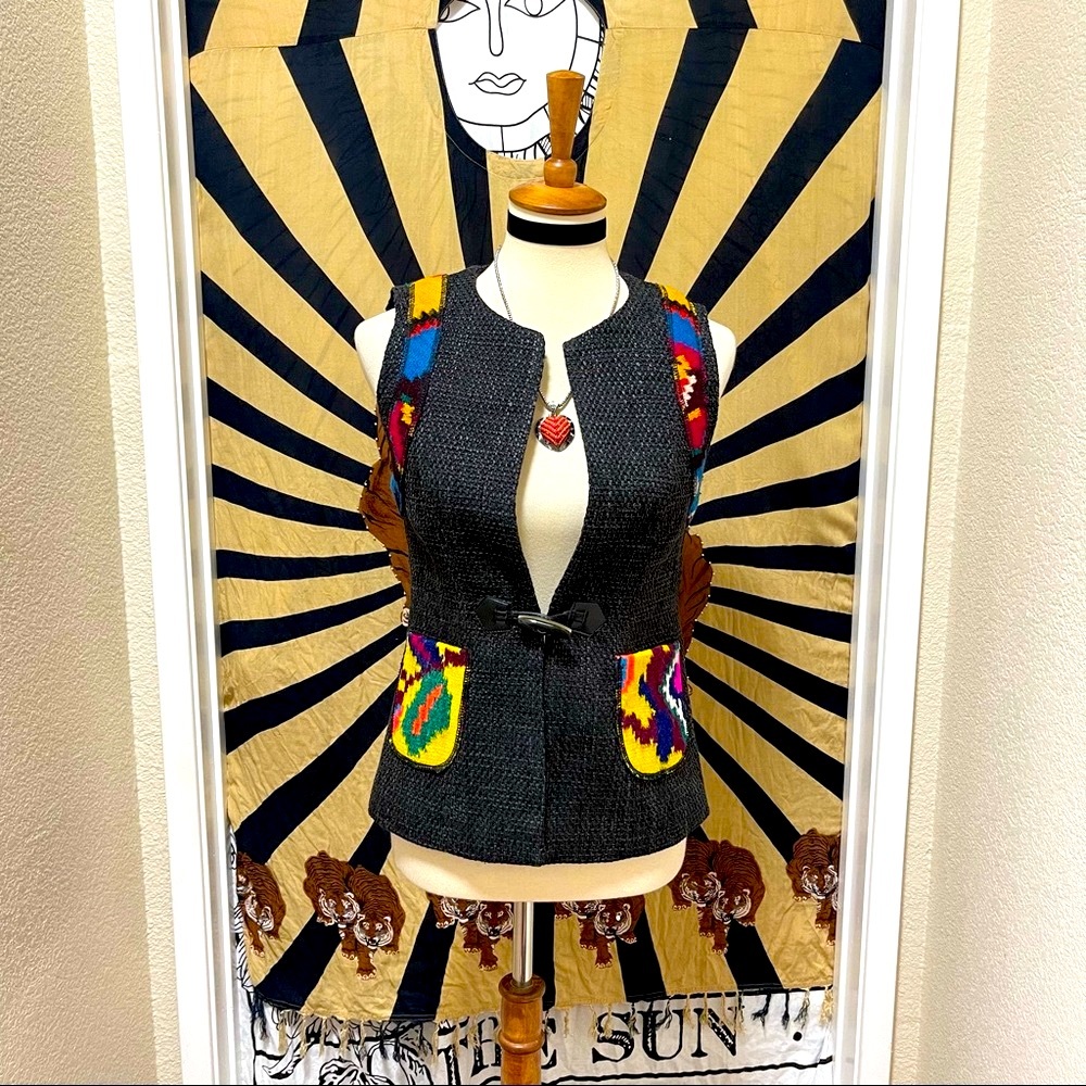 π Stylish Romanian boho vest - Picture 2 of 13
